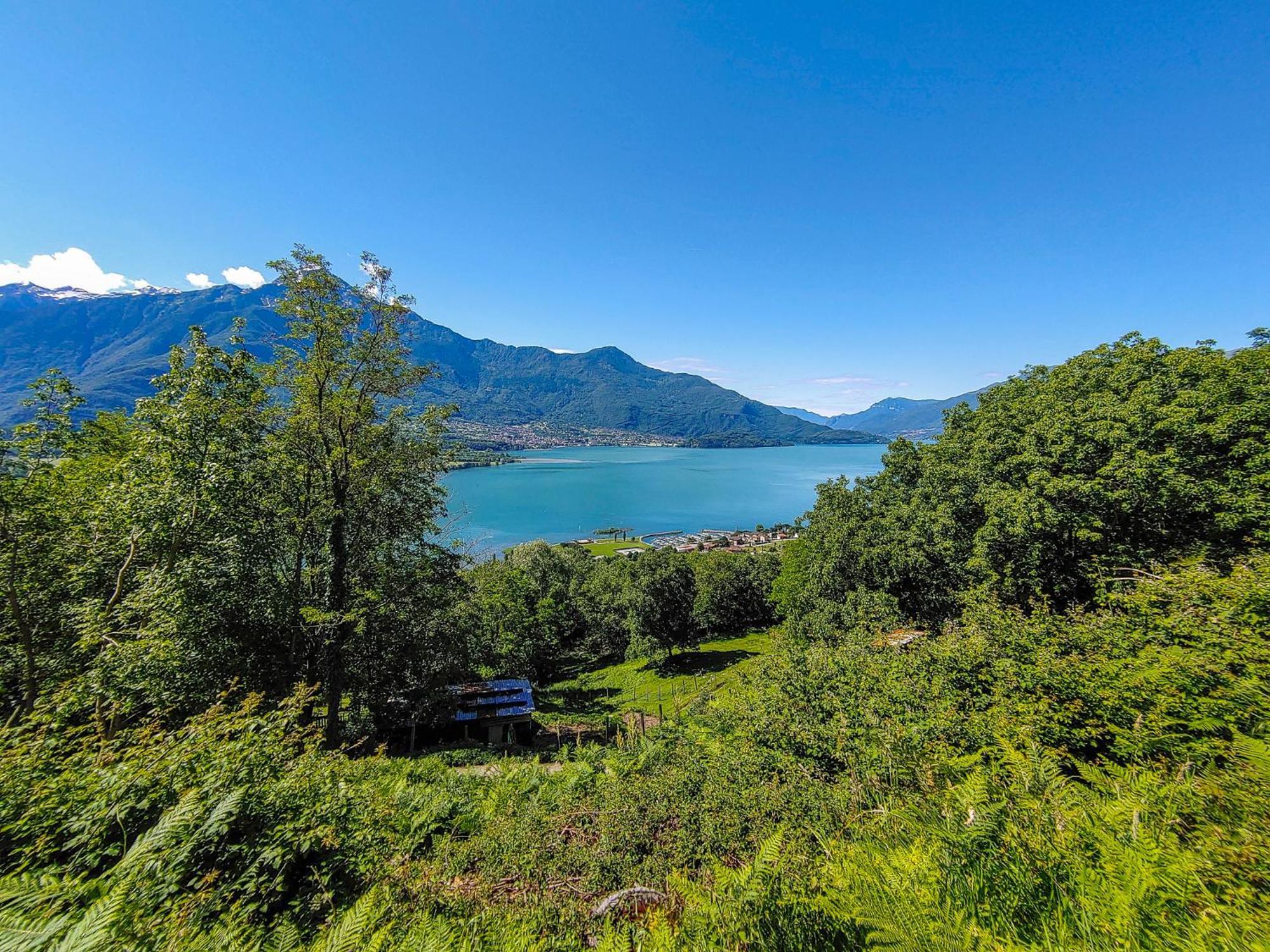 Panorama Ferienwohnung Lorenzo Gera Lario Exteriör bild