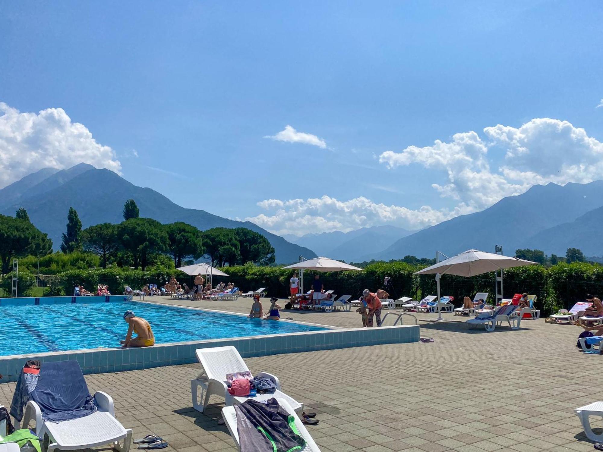 Panorama Ferienwohnung Lorenzo Gera Lario Exteriör bild